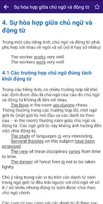 Ngữ Pháp Tiếng Anh android App screenshot 1